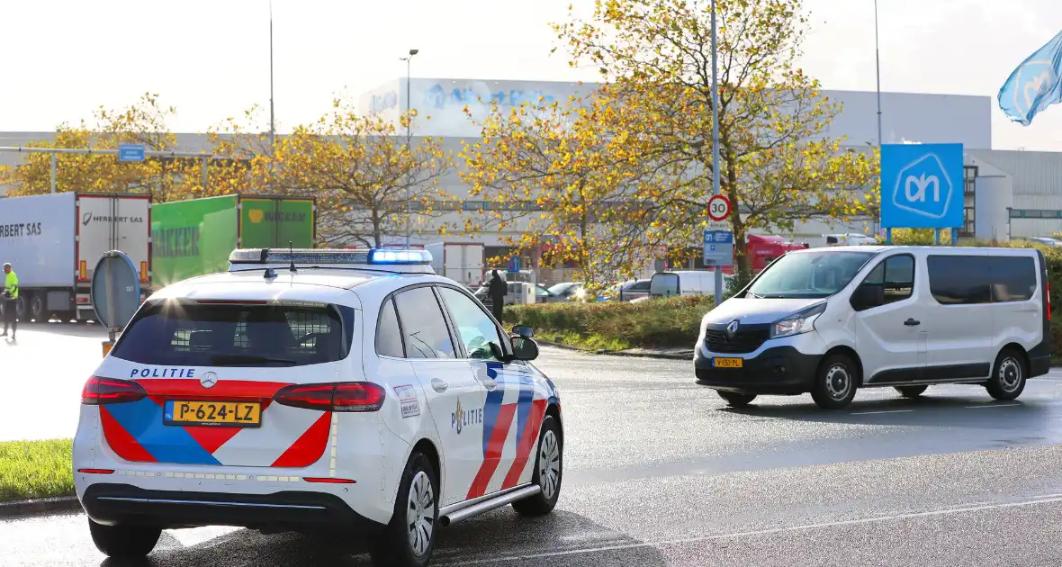 Grote brand in distributiecentrum van Albert Heijn