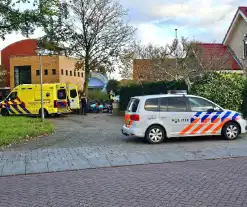 Brandweer assisteert bij medisch incident op straat