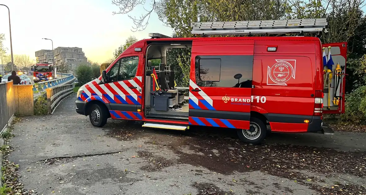 Grote brandweerinzet na melding persoon te water - Foto 1