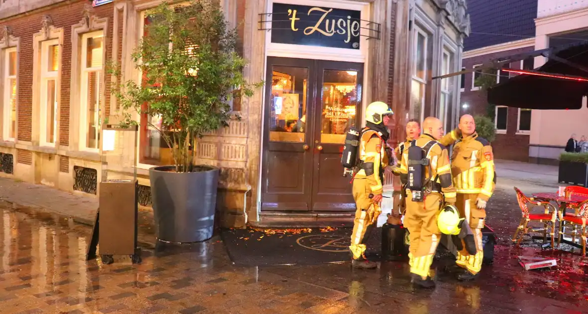 Brand in heater snel geblust - Foto 1