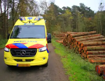 Fietser loopt hoofdwond op bij val