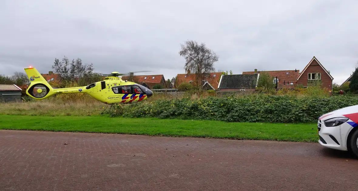 Drone oorzaak dat traumahelikopter niet kan opstijgen