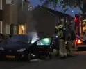 Brandweer heeft moeite om brand te blussen