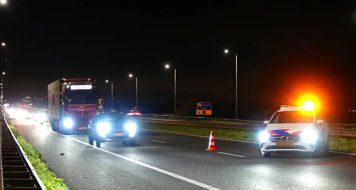 Zeven kilometer file na ongeval op snelweg - Foto 2