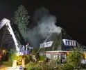 Brandweer blust uitslaande brand in woning