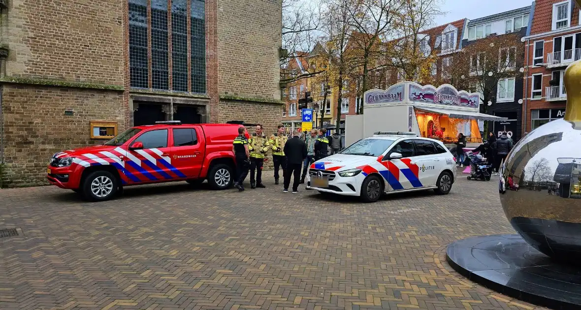 Brandweer verleend eerste hulp na vechtpartij