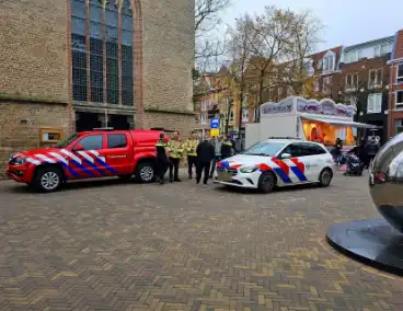 Brandweer verleend eerste hulp na vechtpartij