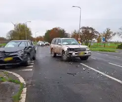 Verkeer loopt vertraging op na aanrijding