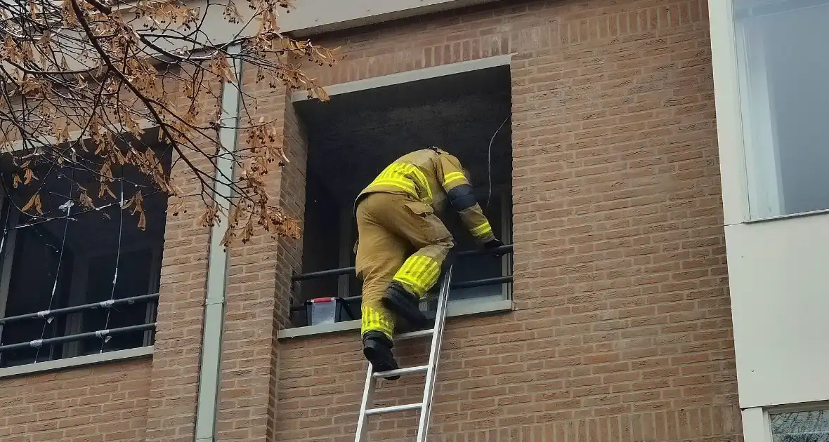 Brandweer redt duif die vast zit op balkon - Foto 2