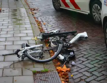 Fietser gewond bij botsing met trein