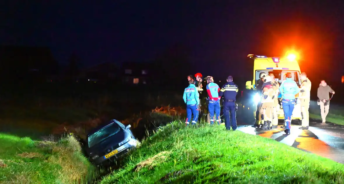 Bestuurder en bijrijder spoorloos na ongeval