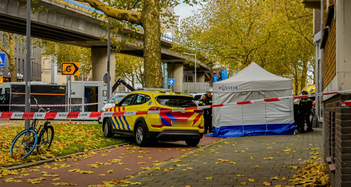 Politie doet onderzoek naar val van hoogte