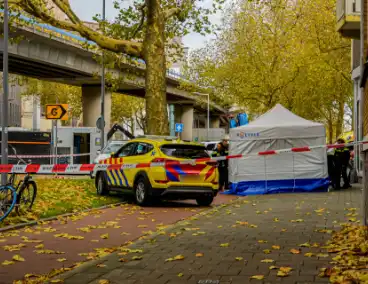 Politie doet onderzoek naar val van hoogte