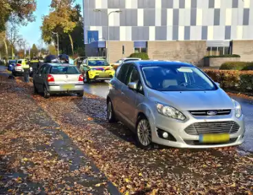 Fietser gewond bij aanrijding met personenwagen