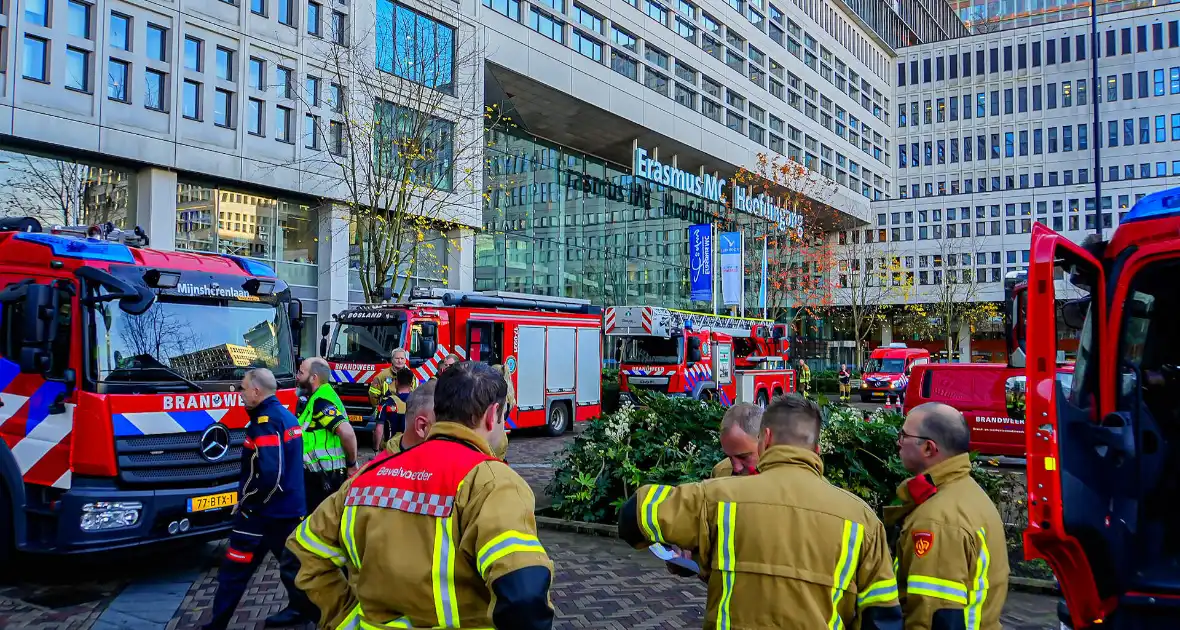 Brandlucht in ziekenhuis door kortsluiting