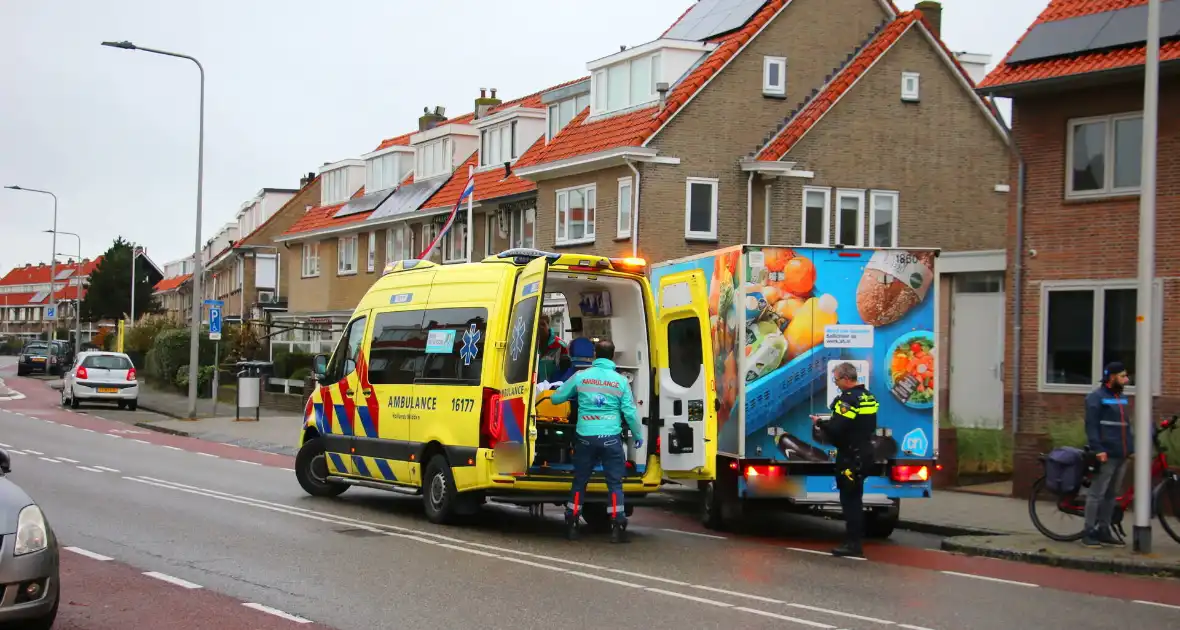 Fietser geschept door supermarkt bezorger - Foto 5