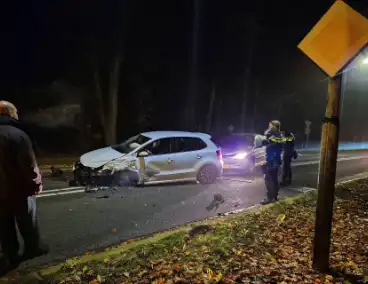 Drie auto's fiks beschadigd bij ongeval