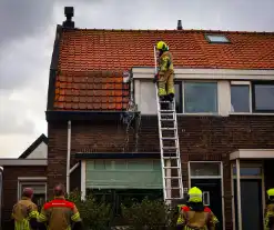 Wateroverlast door verstopte regenpijp