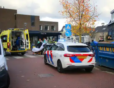 Motorrijder gewond na val bij ongeval