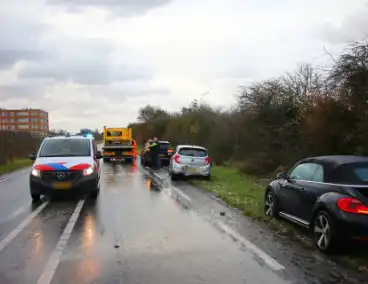 Kettingbotsing zorgt voor flinke file