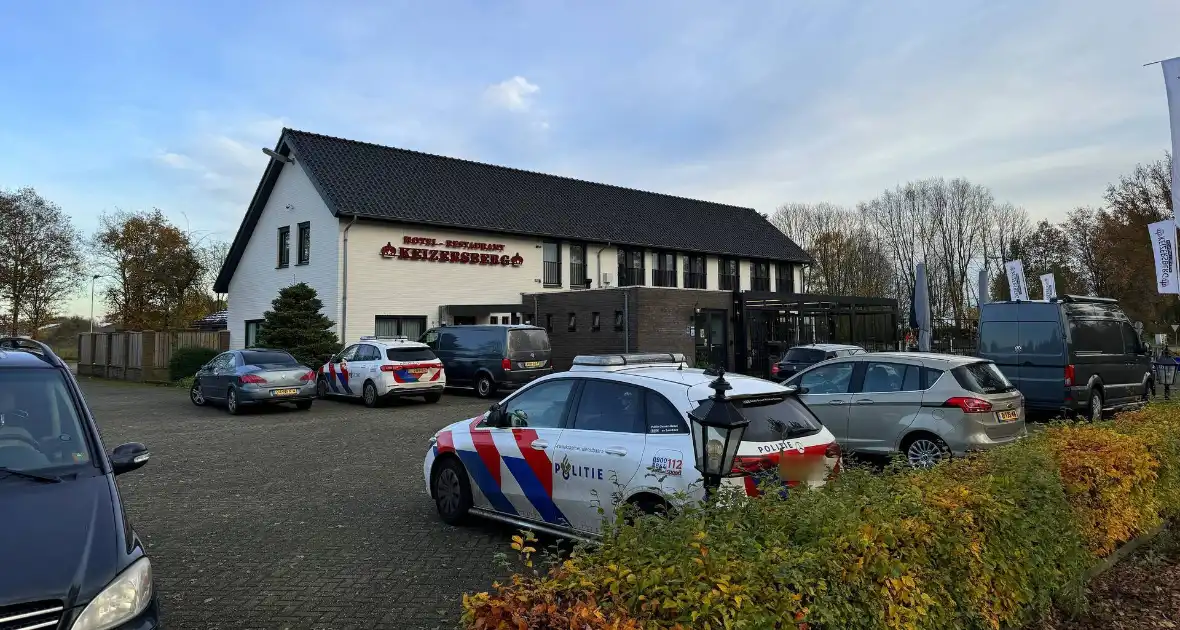 Overleden persoon aangetroffen bij Hotel Restaurant Keizersberg