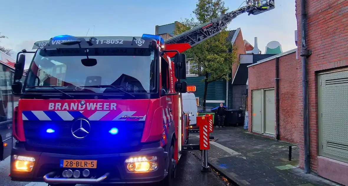 Brand in afvoerpijp van lunchroom - Foto 5