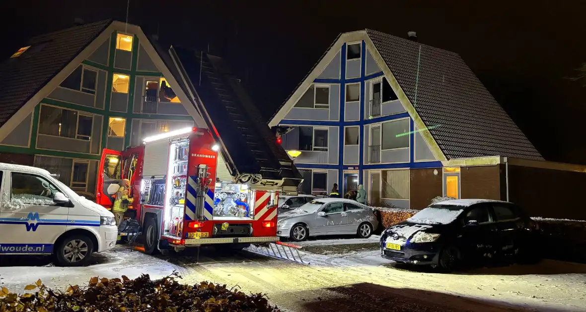 Pand geventileerd na mogelijk brand