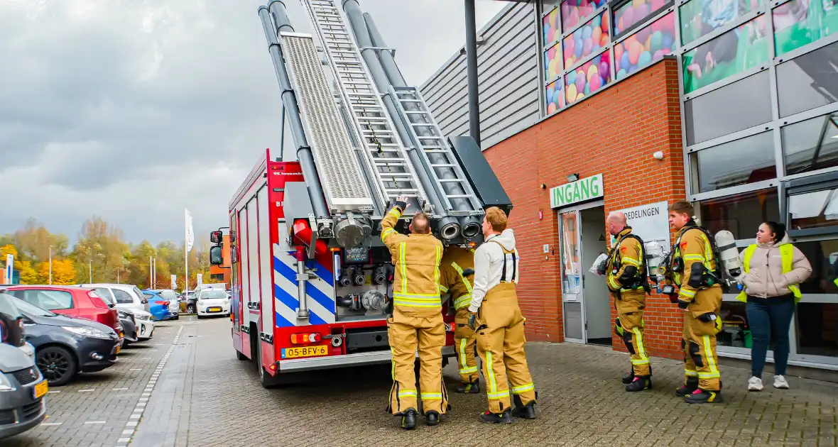 Brand in meterkast speelparadijs geblust door BHV