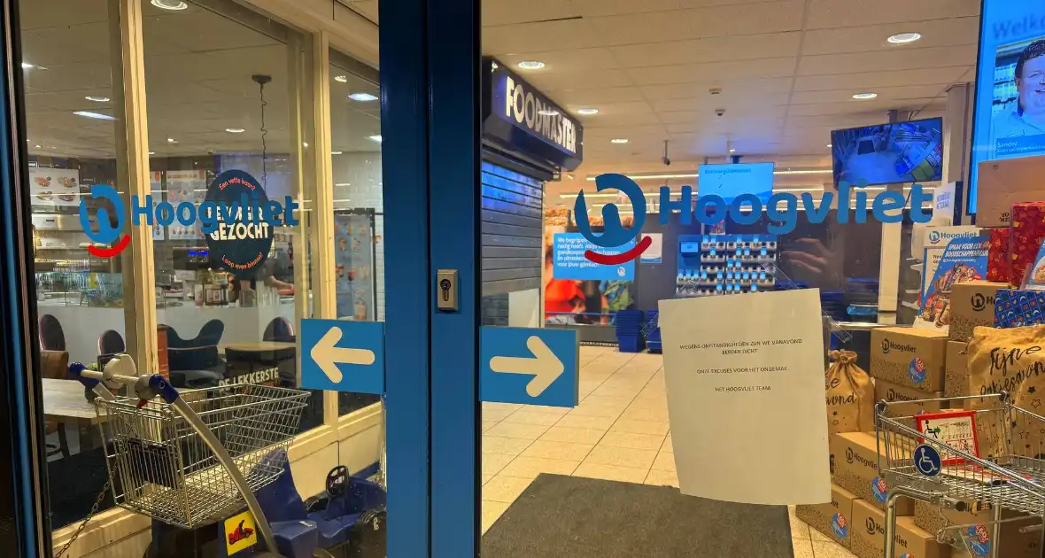 Veel politie-inzet bij overval op supermarkt - Foto 7