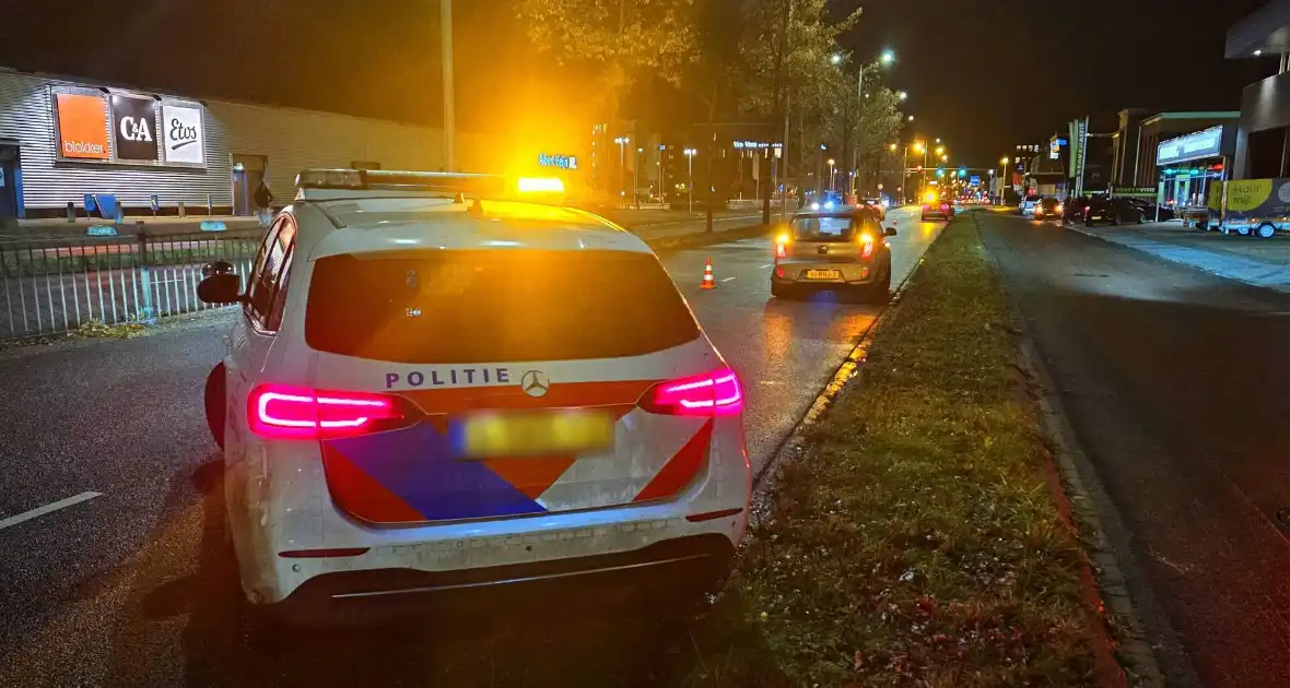 Drie auto's betrokken bij kettingbotsing, inzittenden ongedeerd