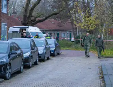 Explosief afgegaan bij woning Explosieven Opruimingsdienst Defensie aanwezig