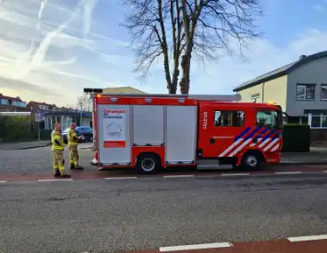 Keuken zwartgeblakerd na vlam in de pan