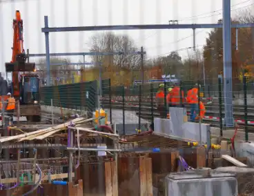 Treinverkeer deels stilgelegd vanwege spoor verzakking