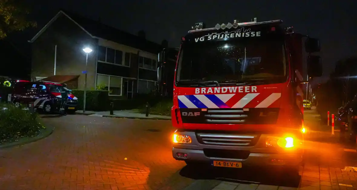 Hulpdiensten druk met vreemde lucht