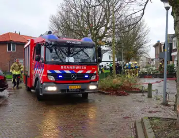 Gewonde en forse rookontwikkeling bij woningbrand