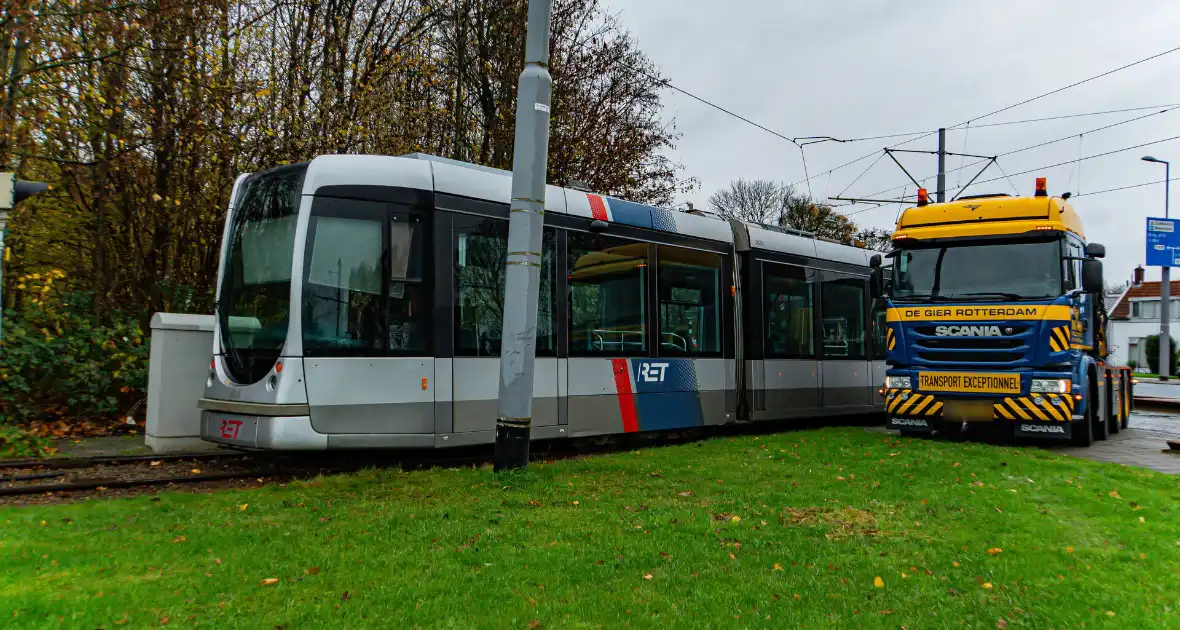 Flinke vertraging door ontsporing tram - Foto 2