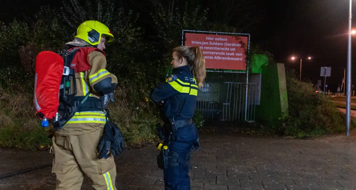 Brand in voormalig ondergrondse discotheek gedoofd - Foto 1