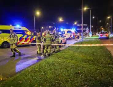 Scooterrijder ernstig gewond bij verkeersongeval