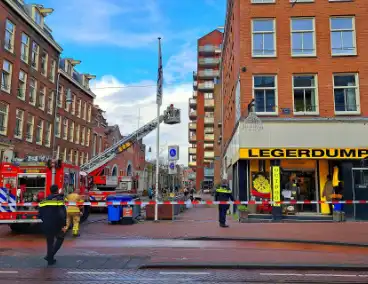 Veel rook bij brand in appartement