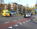 Fietser gewond bij aanrijding op kruispunt