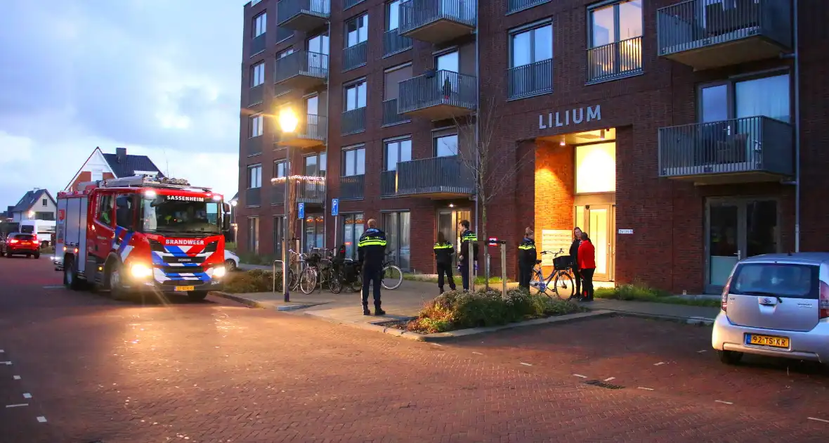 Brand in keuken door brandweer geblust - Foto 1