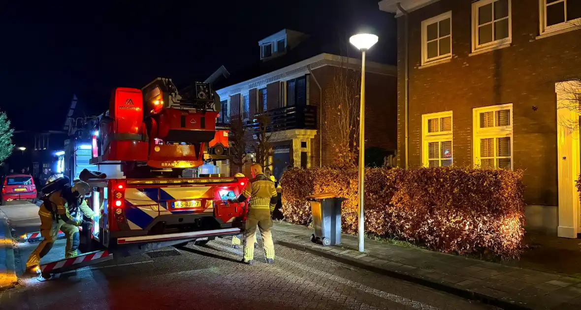 Brand in woning snel gedoofd