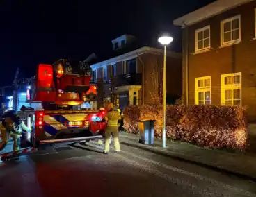 Brand in woning snel gedoofd