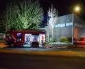 Supermarkt ontruimd en vol rook door brand