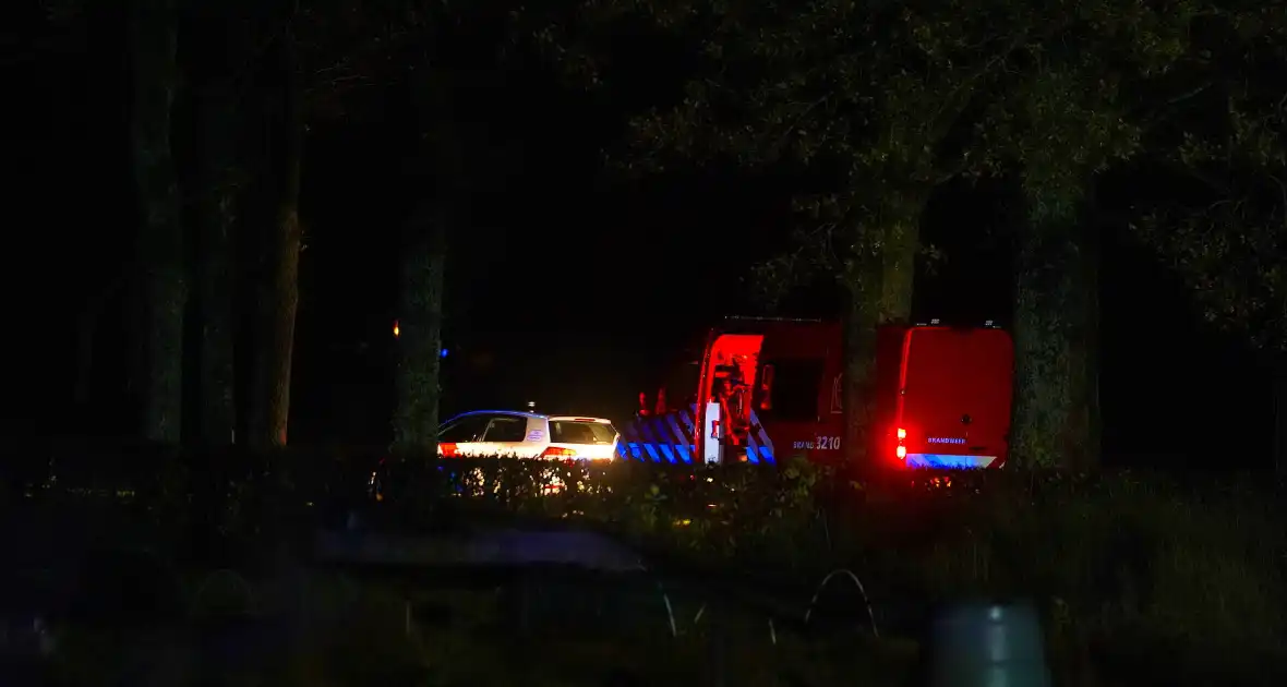 Scootmobiel in sloot aangetroffen na melding van drenkeling - Foto 1