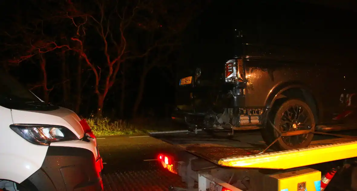 Betrokkene van ongeval onwel tijdens afsleep - Foto 1