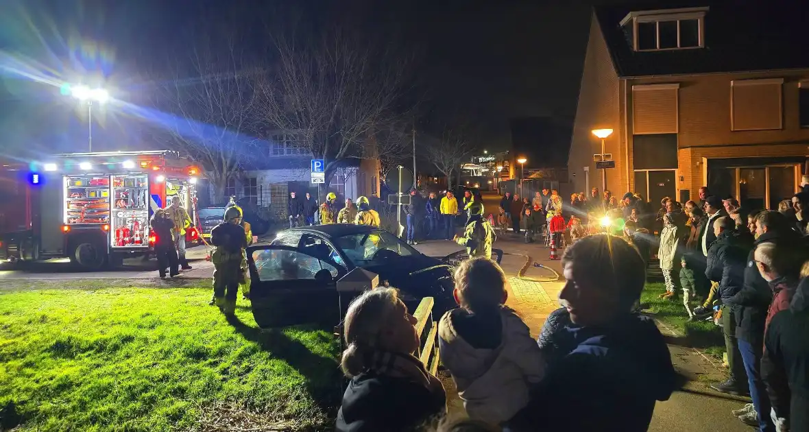 Veel bekijks bij brandweer oefening - Foto 3