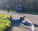 Flinke vertraging door aanrijding