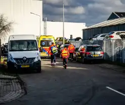 Traumateam ingezet voor incident bij autodemontage bedrijf