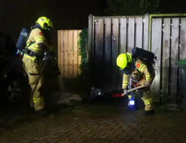 Politie onderzoekt mogelijke brandstichting na containerbrand